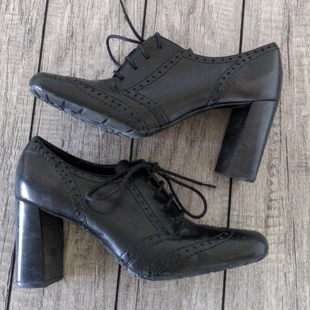 Franco Sarto lace up heels